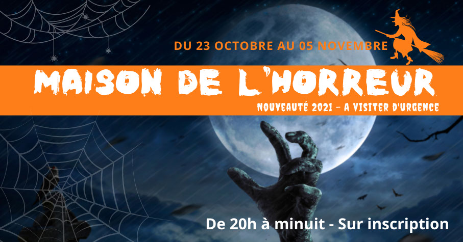 Pour Halloween, visitez la Maison de l’Horreur By Nai’a ! (à partir de 12 ans)