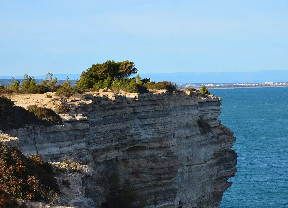 Les falaises de Leucate