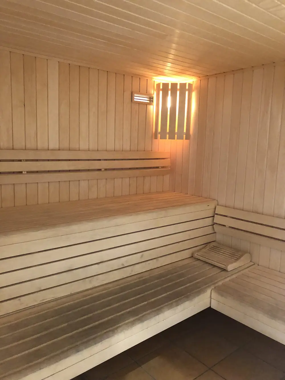 Banc sauna