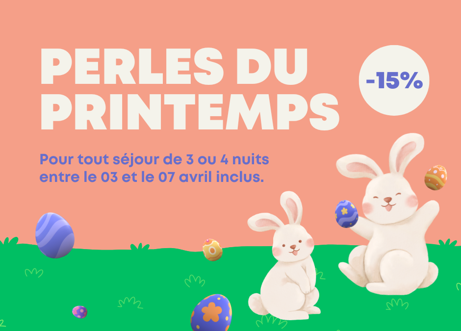 Promotion week-end de Pâques : -15 % sur votre séjour au Camping Nai’a Village au Barcarès