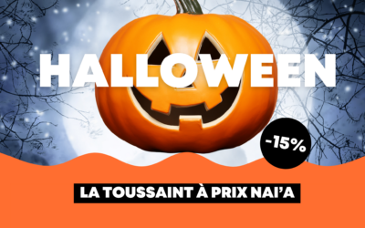 Vacances de la Toussaint 2026 au Nai’a Village : -15% sur votre séjour Halloween au Barcarès