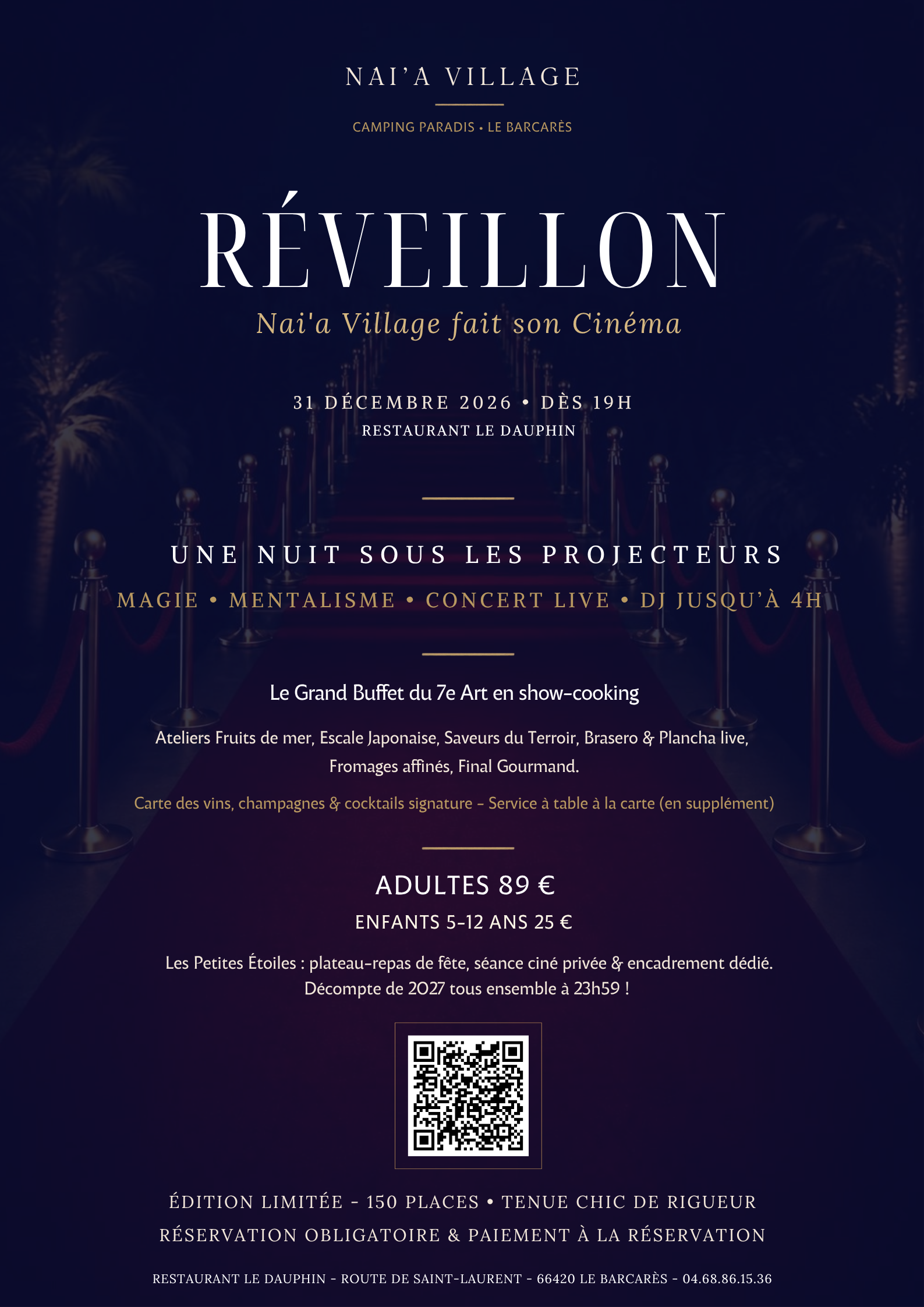 Affiche Réveillon